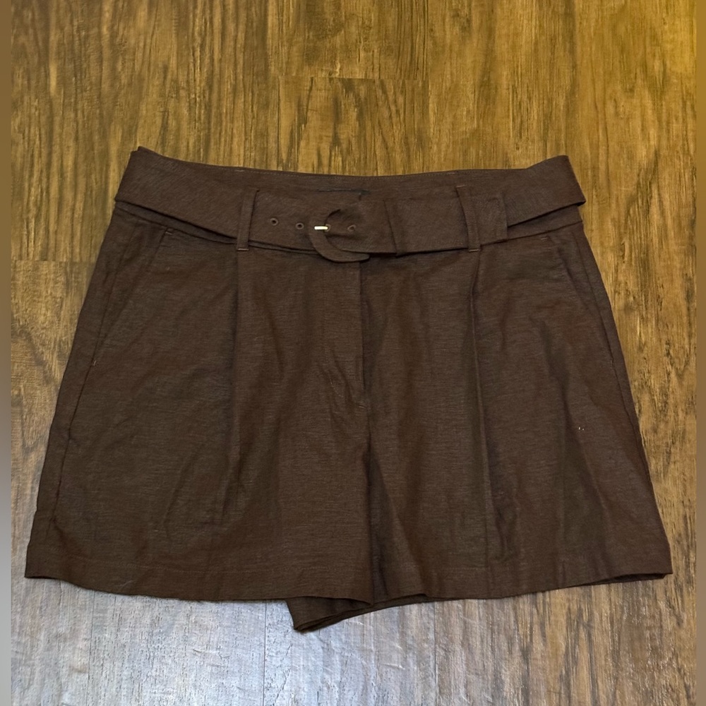Express super high rise shortie size 12